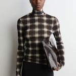 Merino Turtleneck Top Brown