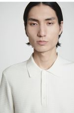 Knitted Polo White - Image 2