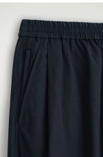 Cotton Barrel Pants Navy - Image 5