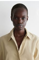 Cotton Shirt Beige - Image 3