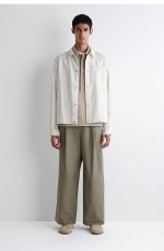 Cotton Shirt Beige - Image 2