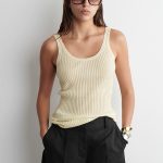 Cashmere Vest Cream