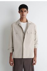 Cotton Collared Shirt