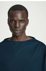 Cotton T-Shirt Navy - Image 2