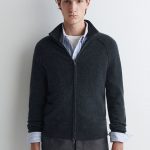 Cashmere Cardigan Gray
