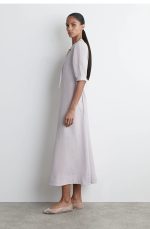 Lace-Up Regular Dress