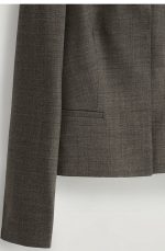 Wool Slim Jacket - Image 4