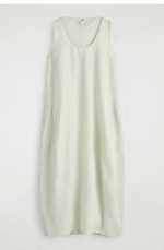 Linen Dress Green - Image 4