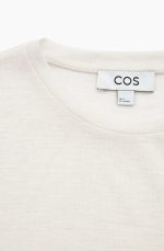 Wool Long-Sleeve Shirt White - Image 5