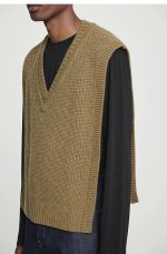 Cashmere V-Neck Vest - Image 3