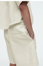 Linen Regular Shorts - Image 2