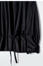 Drawstring Top Navy - Image 5