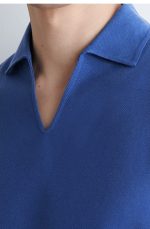 Cotton Polo Blue - Image 3