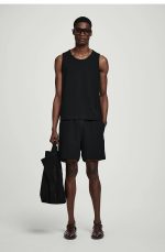 Knitted Shorts Black