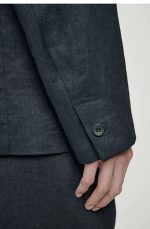 Linen Single-Breasted Jacket - Image 3