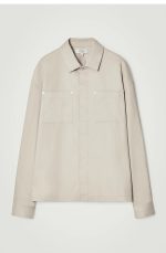 Collared Parka Beige - Image 3