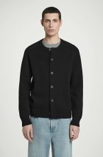 Cotton Long-Sleeve Cardigan