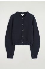 Merino Cardigan Navy - Image 4