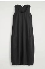 Linen Dress Black - Image 4