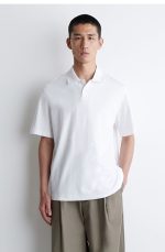 Knitted Polo White
