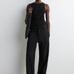 Drawstring Pants Black