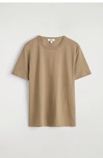 Cotton T-Shirt Brown - Image 4