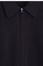 Knitted Jacket Navy - Image 5