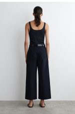 Wide-Leg Regular Pants - Image 2