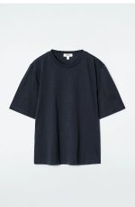 Cotton T-Shirt Navy - Image 4
