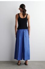 Linen Pants Blue