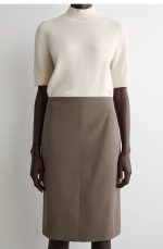 Wool Regular Skirt - Image 3