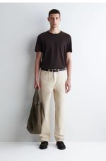 Denim Straight Trousers