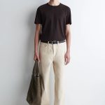 Denim Straight Trousers