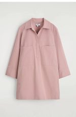 Cotton Long-Sleeve Shirt Pink - Image 3