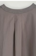 Drawstring T-Shirt Gray - Image 5