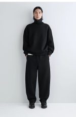 Mock-Neck Sweater Black - Image 2