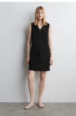 Cotton Dress Black
