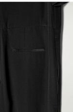 Silk Jumpsuit Black - Image 4