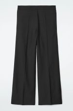Wool Straight Pants Black - Image 4