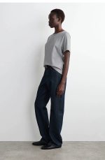 Round-Neck T-Shirt Gray - Image 2