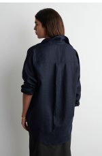Linen Oversized Shirt - Image 2