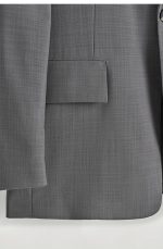 Wool Jacket Gray - Image 4