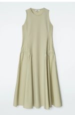 Pleated Dress Green - Image 4