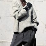 Knitted V-Neck Pullover