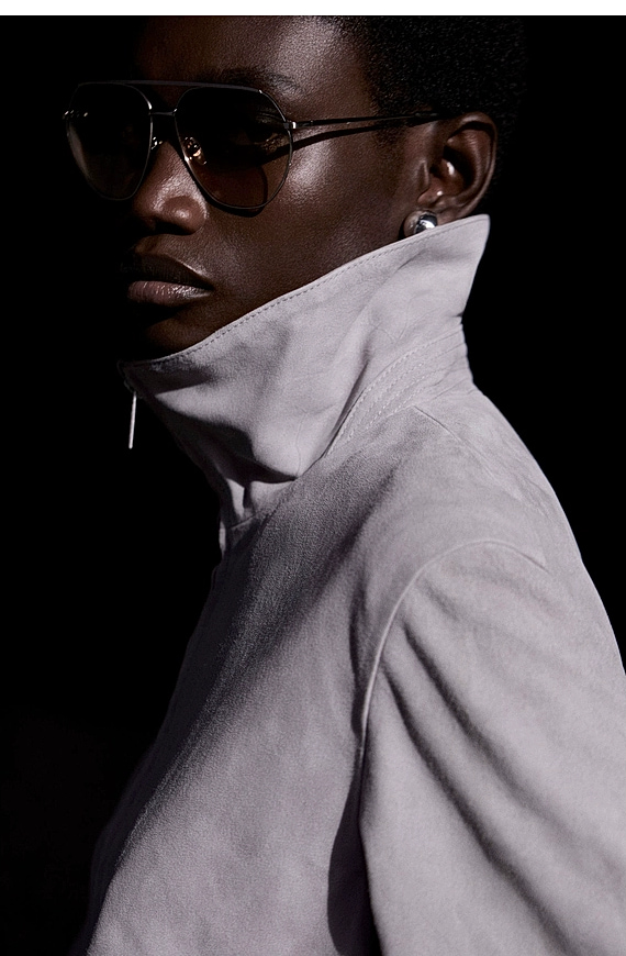 O1CN01MT3fFd1u7vrMhlPy9-4101595991 Collared Regular Jacket - Image 1