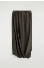 Silk Oversized Skirt - Image 3