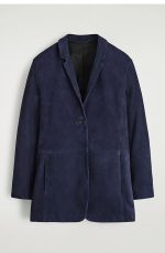 Suede Single-Breasted Jacket - Image 4