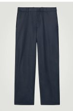 Straight Trousers Navy - Image 3