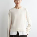 Height Jgg Patchwork Merino Wool Knitwear Beige