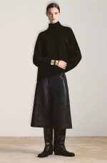 Leather Wide-Leg Pants